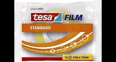 PLAKBAND TESA 57225 19MMX33M STANDAARD TR