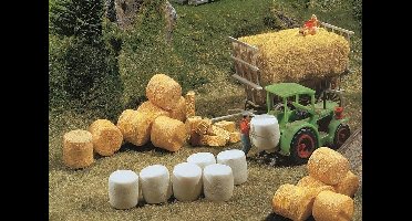 Faller - Silo en strobalen