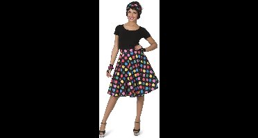 Rock en roll rok Hotty Dotty dames