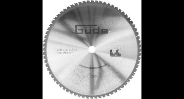 Güde 355 x 25.4 MM | 72 TANDEN voor staal