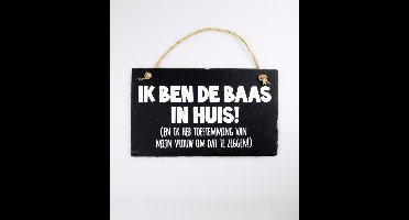 Leisteen - ik ben de baas in huis