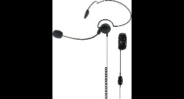 Midland WA 29 Headset oorhaak, Neckband Zwart Bluetooth C1203