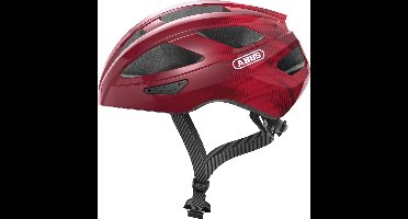 Abus Macator Fietshelm - Maat  L (58-62 cm) - bordeaux red