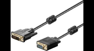 Akyga AK-AV-03 DVI-kabel Aansluitkabel 1.8 m Zwart