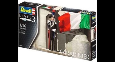Revell Modellbausatz Figuren 1:16 - Schweizer Garde Vatikanstaat / Vatican Swiss Guard im Maßstab 1:16, Level 3, originalgetreue Nachbildung mit vielen Details, 02801