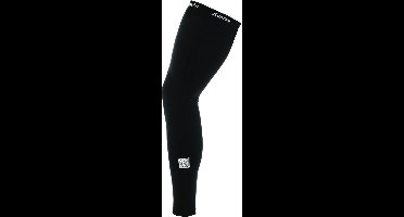 Santini Beenwarmers Zwart Unisex - Totum Thermofleece Leg Warmers Black - XS/S