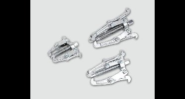 Brüder Mannesmann M 291-3 Poelietrekkerset Aantal haken: 3