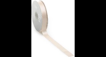 Pastel Zalm Satijnlint | zeer luxe kwaliteit |15 mm / 25 mtr.