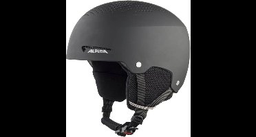 Alpina Zupo Junior Skihelm - Black Matt | Maat: 48 - 52 cm