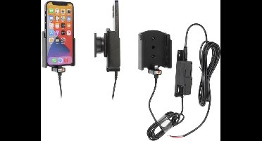 Brodit houder geschikt voor Apple iPhone 12 Mini / Actieve houder met vaste voeding