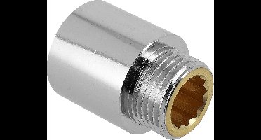 Bonfix Kraanverlengstuk - gepolijst verchroomd 3/8 x 40 - binnendraad x lengte (mm) - volgens DIN 3523