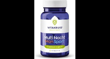 Vitakruid Man Sport Multi Nacht - 30 tabletten