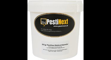 500 g PestiNext mineraalpoeder – eco & gifvrij poeder voor bedwants toepassingen - diatomeeenaarde