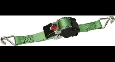 Spanband met Automatische Intreksysteem - 3.00M / 50mm - Groen