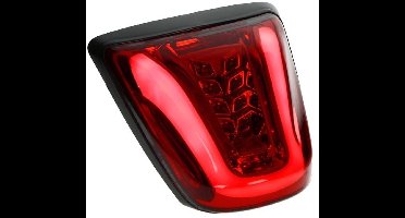 Achterlicht Led Vespa Sprint en Primavera Mat Zwart Rood DMP