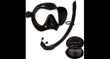 Atlantis Bali Combo - Snorkelset - Duikbril - Snorkel - Volwassenen - Zwart