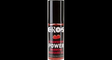 Erotische Massageolie Power Strawberry Eros Aardbei (100 ml)