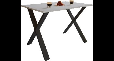 VCM Premium Holz Esstisch | H. 76 x B. 140 x T. 80 cm | Küchentisch Speisetisch Tisch Xona X