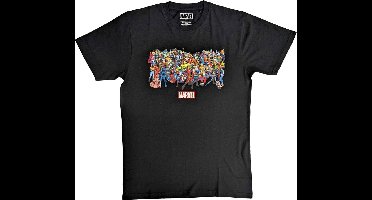Marvel Marvel - Full Characters Heren T-shirt - L - Zwart