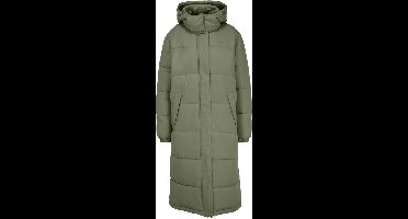 Fila dames gewatteerd jack Braunfels Long Puffer Jacket Oil Green - XS