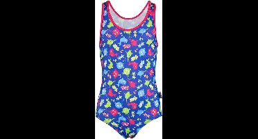 BECO-SEALIFE® badpak voor meisjes - UV SPF50+ - blauw - maat 116