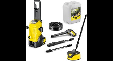 Kärcher Hogedrukreiniger | K 5 Modular Home - Haspel - Terrasreiniger T 5 - Reinigingsmiddel 5 L - 145 bar - Wateropbrengst 500 l/u