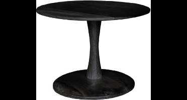 Brix - Salontafel Brix Vivian Zwart - 50x50x45 - Mangohout