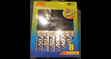 JVC Mini-DV 60 Special Pack Euro 2008 (8 stuks)