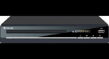 Denver DVD Speler met HDMI - Ondersteund FULL HD - CD Speler - Dolby Digital Decoder - Coax / Scart / USB - DVH7787SMK2