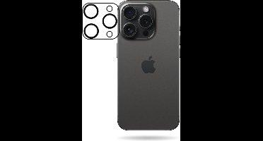 Mobilize Screenprotector geschikt voor Apple iPhone 15 Pro Glazen | Mobilize Camera Protector - Case Friendly