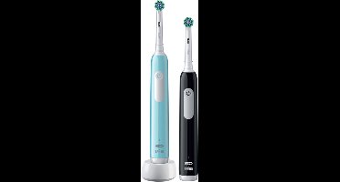 Oral-B PRO 1 - Elektrische Tandenborstel Blauw + Extra Body Zwart