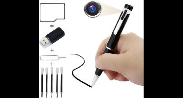 Spy pen - Spy camera - Spy recorder - Verborgen camera - Incl. 32GB SD kaart - 1080p - Niemand zal dit doorhebben!