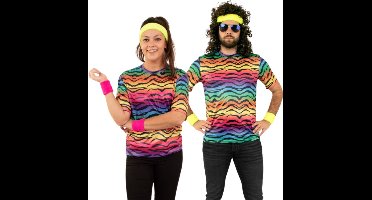 T-shirt neon tijger kleuren