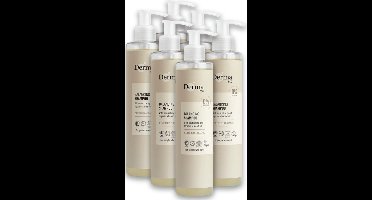 Derma Eco Shampoo - Parfumvrij - Met Amandelolie - Voor Gevoelige Hoofdhuid -Hypoallergeen - 6 x 250 ml