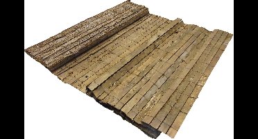 Nature - Schorsmat - tuinscherm - 1,8 x 3m - afscherming