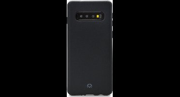 Mobilize Hoesje geschikt voor Samsung Galaxy S10 Telefoonhoesje Flexibel TPU | Mobilize Rubber Gelly Backcover | Galaxy S10 Case | Back Cover - Matt Black | Zwart