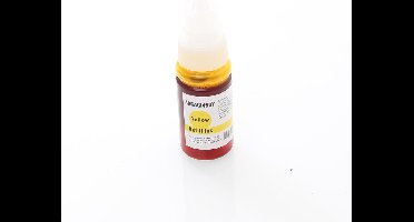 ABC huismerk navulflesje inkt geschikt voor Canon GI-490 geel Pixma G1400 G1411 G2200 G2400 G2411 G3200 G3400 G3411
