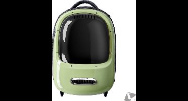 Petkit - Breezy Dome 2 - Katten en Honden Reistas Capsule - Licht Gewicht - Goede Ventilatie - Groen