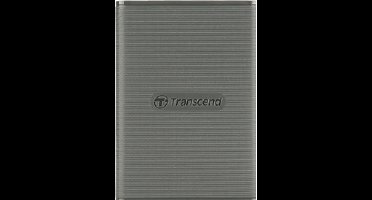 Transcend 1 TB Externe SSD harde schijf – Grijs – TS1TESD360C