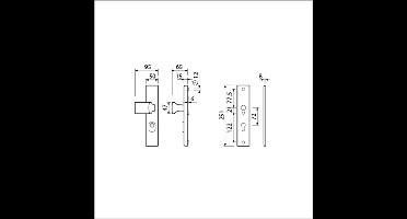 Onbekend Ami Kruk/knop schild, varo 251/50 rechts f1 pc72 ktb dd56