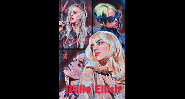 Billie Eilish Collage - Poster - 50 x 70 cm