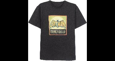 Heren-T-Shirt met Korte Mouwen Batman Donker grijs Grijs Volwassenen - S