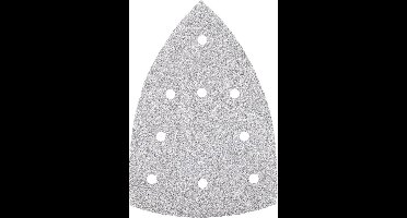 Metabo 635213000 Schuurbladen 100 x 150 mm, P 60, 9 gaten, met klittenbandbevestiging (SMA)