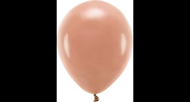 Partydeco - ECO ballonnen - Misty Rose 100 stuks (26 cm)