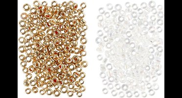 CC Rocailles Set 1,7 mm Goud 14 gr