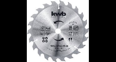 kwb 586159 Cirkelzaagblad 184 x 16 mm 1 stuk(s)
