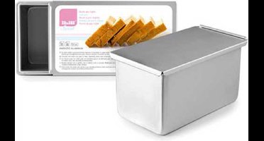 Ibili Geanodiseerde Broodvorm Engels 34.50 Cm Zilver