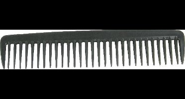 Haarkam zwart 18 cm - hairmode