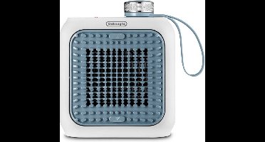 De'Longhi HFX10B03.LB - Keramische ventilatorkachel - 360W - Blauw/wit