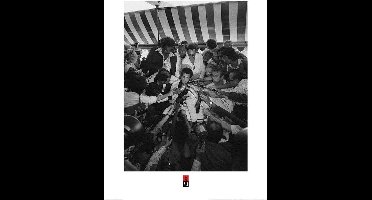 Kunstdruk Muhammad Ali - Press 60x80cm